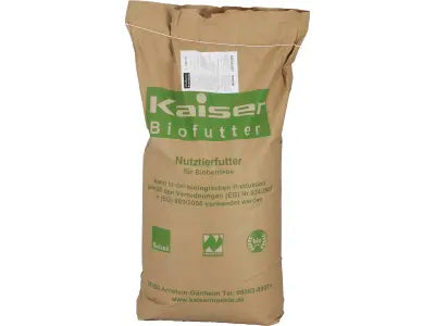 Kaiser B-LMK Lämmermast- und Schafkorn für Ökobetriebe geeignetes Lämmermastfutter und Kraftfutter für Schafe Pellet 25 kg Sack