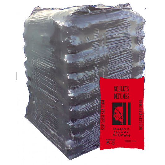 BOULET SUPERIOR PALETTE VON 40 BAGS VON 25 KG