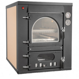 Gas-/Holz-Hybrid-Pizzaofen - CLEMENTI Clementino Ibrido