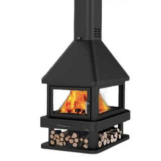 Doppelflammiger Holzofen - LS OFEN Pyro Nemo 12 kW